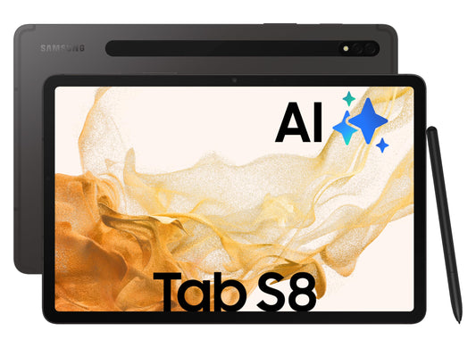 Samsung Galaxy Tab S8 Wi-Fi, Grafīts, 128 GB