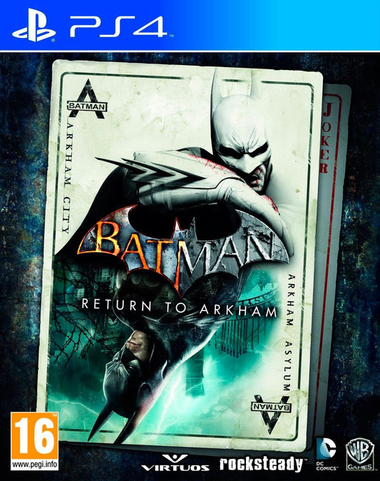 Batman: Atgriešanās Arkham (Asylum + Arkham City) PS4 [