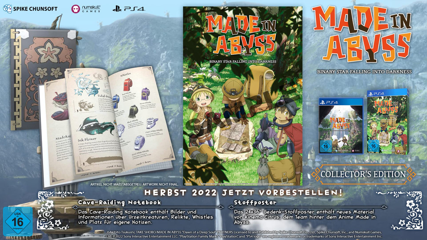 1. Made in Abyss - Kolekcionāra izdevums - PS4