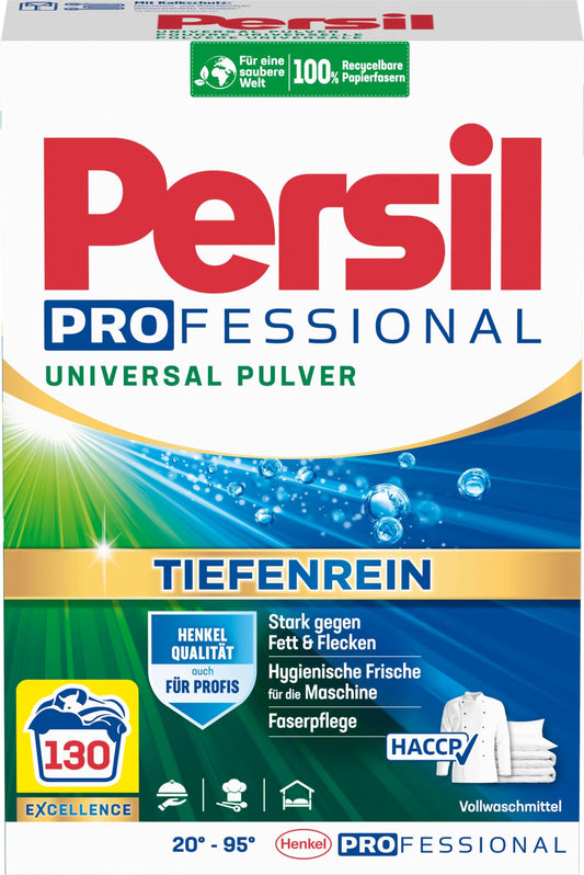 PERSIL Professional pulveris universāls, 130 mazgāšanas reizes, 7,8kg