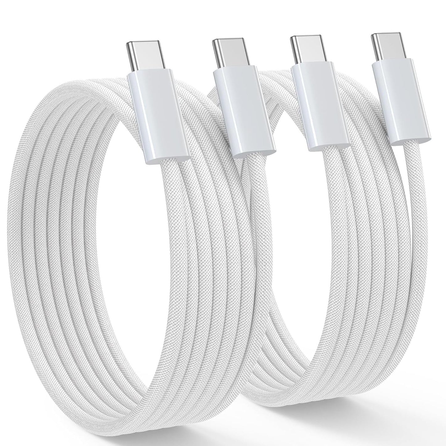 NIBIKIA 60W USB C kabelis 1M 2 gab. ātrās uzlādes kabelis USB C uz USB C