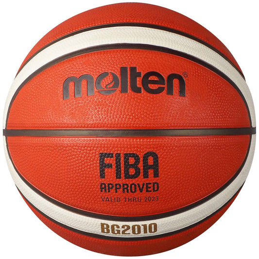 Basketbola bumba Molten BG2010, iekštelpām un ārtelpām, Orange/Elfenbein, 7. izmērs