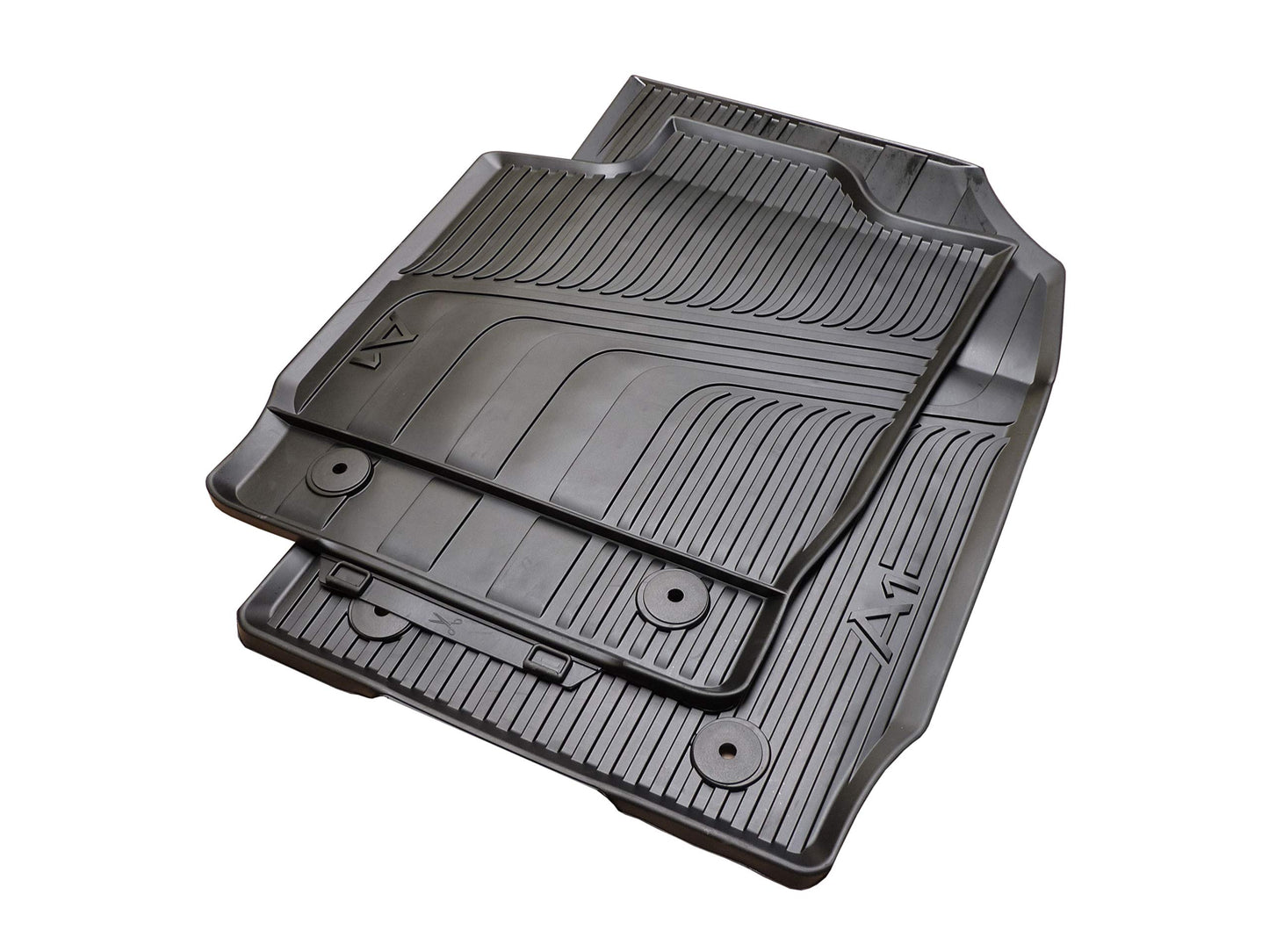 Audi 8X1061501A 041 gumijas paklāji, melni