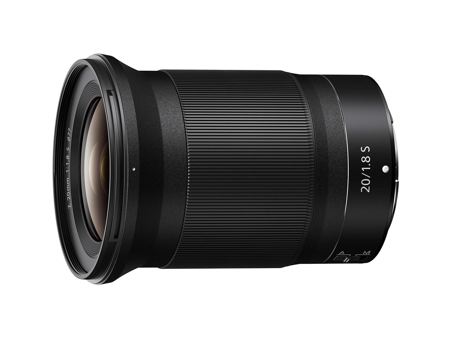 Nikon Nikkor Z 20 mm f/1.8 S, fiksēta fokusa, gaišs ultra plaša leņķa objektīvs f/1.8, melns, Nital karte: 4 gadi garantija