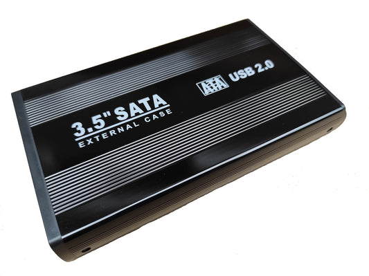11. Link-e : Ārējais Atmiņas Korpuss, USB 2.0, Alumīnijs, saderīgs ar 3,5 SATA Cieto disku