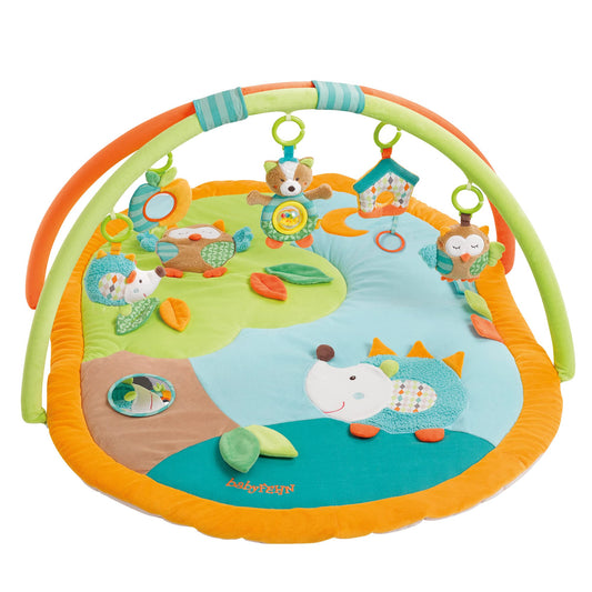 Fehn 3-D aktivitātes sega Sleeping Forest, spēļu arka un piekariņi zīdaiņiem