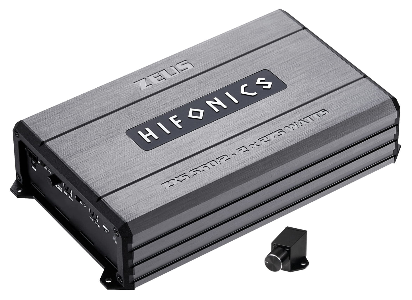 Auto pastiprinātājs Hifonics ZXS550/2 - Class D Digital 2-kanālu kompakts pastiprinātājs ar 550W RMS | Zeus Street Serie