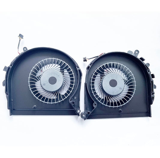 Gaļīgs lapu CPU+GPU ventilators - Aizstājējs HP Gaming Pavilion 17-CD sērijai, modelis ND85C15-18K15, efektīva dzesēšana.