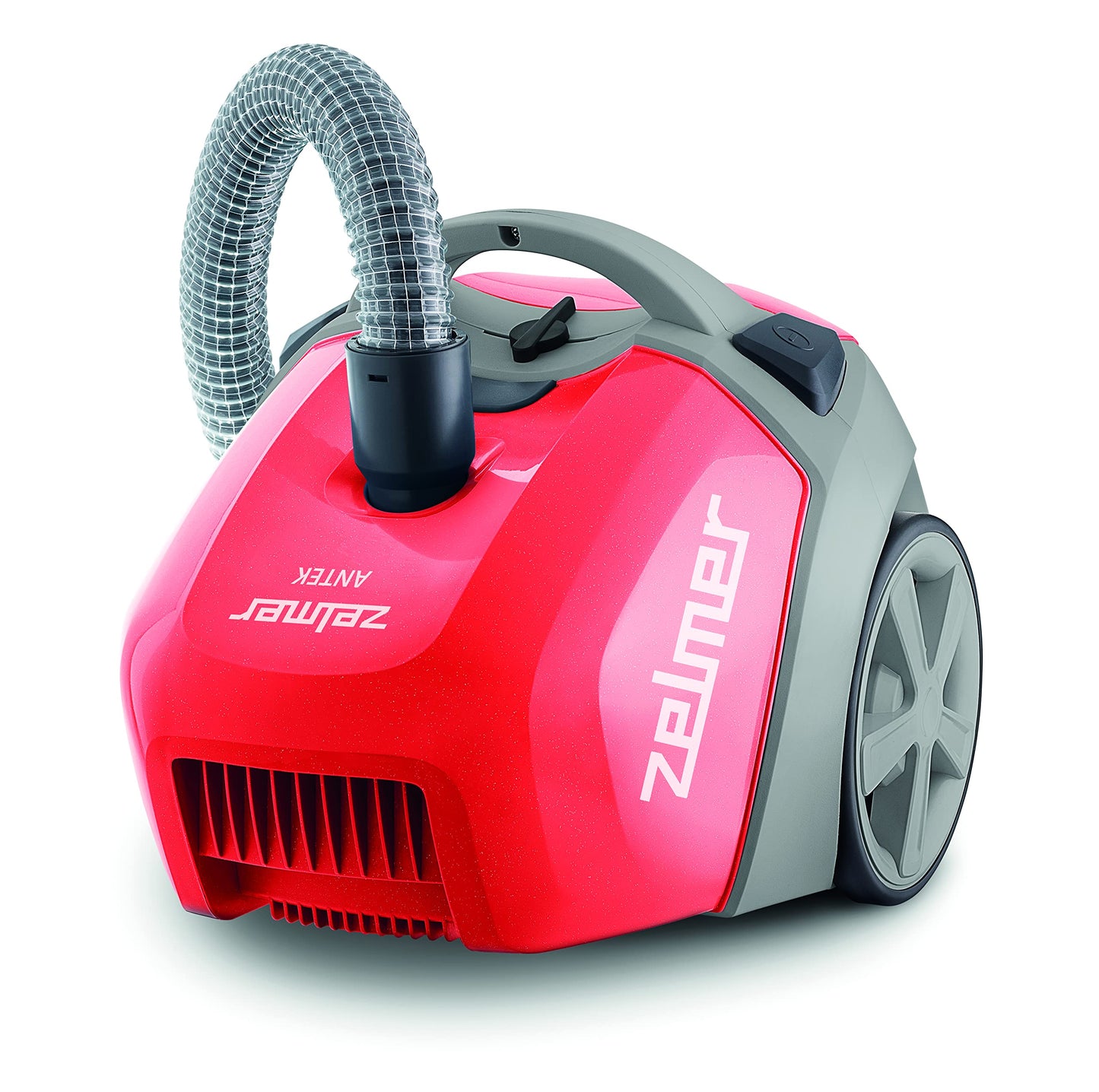 Zelmer ZVC3501R - Red bagged vacuum cleaner, 900W power, 350ml dust capacity.