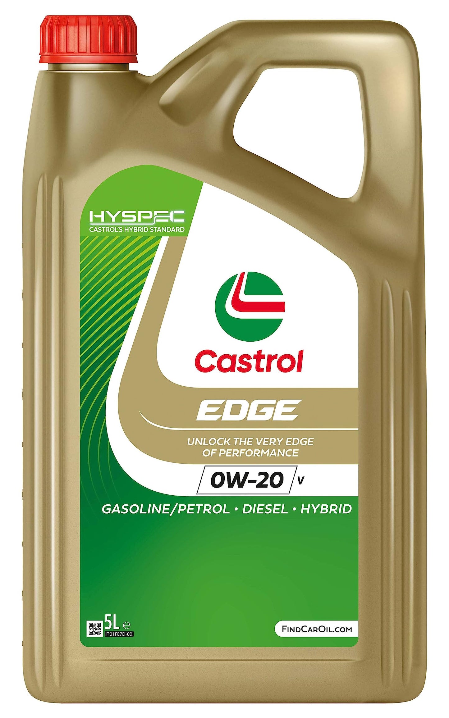 Motoreļļa Castrol EDGE 0W-20 V, 5L