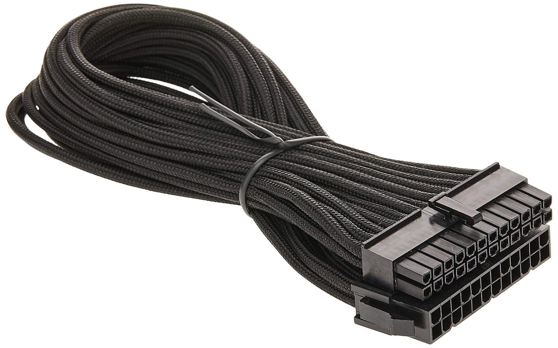 Silverstone Tek PP07-MBB - 24-pin motherboard extension cable for enhanced connectivity and cable management.