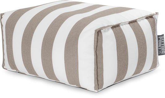 Sitting Point SANTORIN Roll āra pufs taupe krāsā, ūdeni un eļļu atgrūdošs, UV izturīgs, EPS pildījums, ražots Vācijā