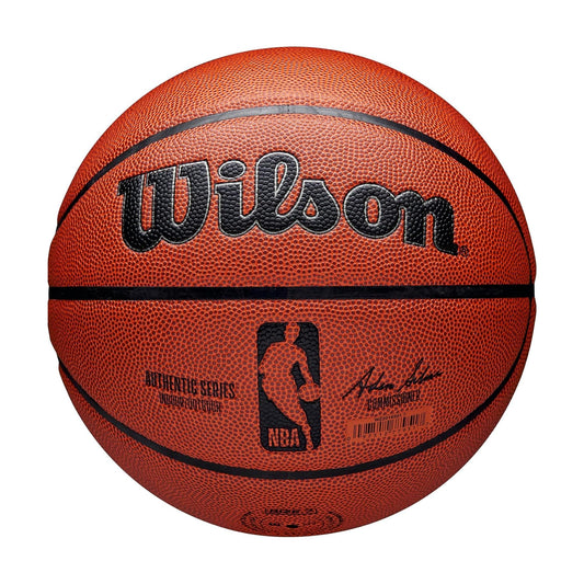 Basketbola bumba Wilson NBA Authentic Series Indoor-Outdoor Ball WZ2016501XB, universāls, oranža, 7. izmērs