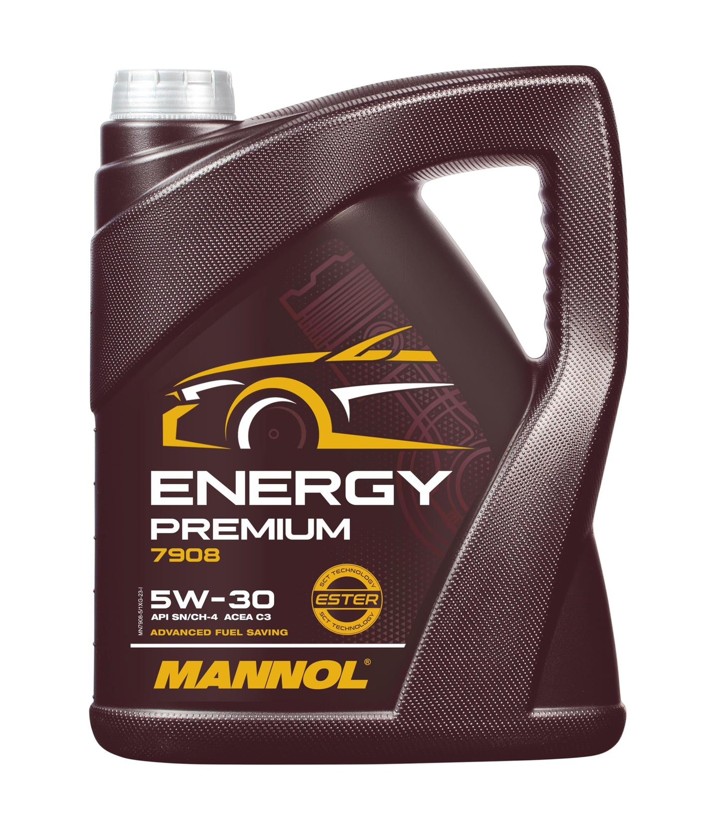Motoreļļa MANNOL 7908 Energy Premium 5W-30 benzīna un dīzeļa dzinējiem, 5L