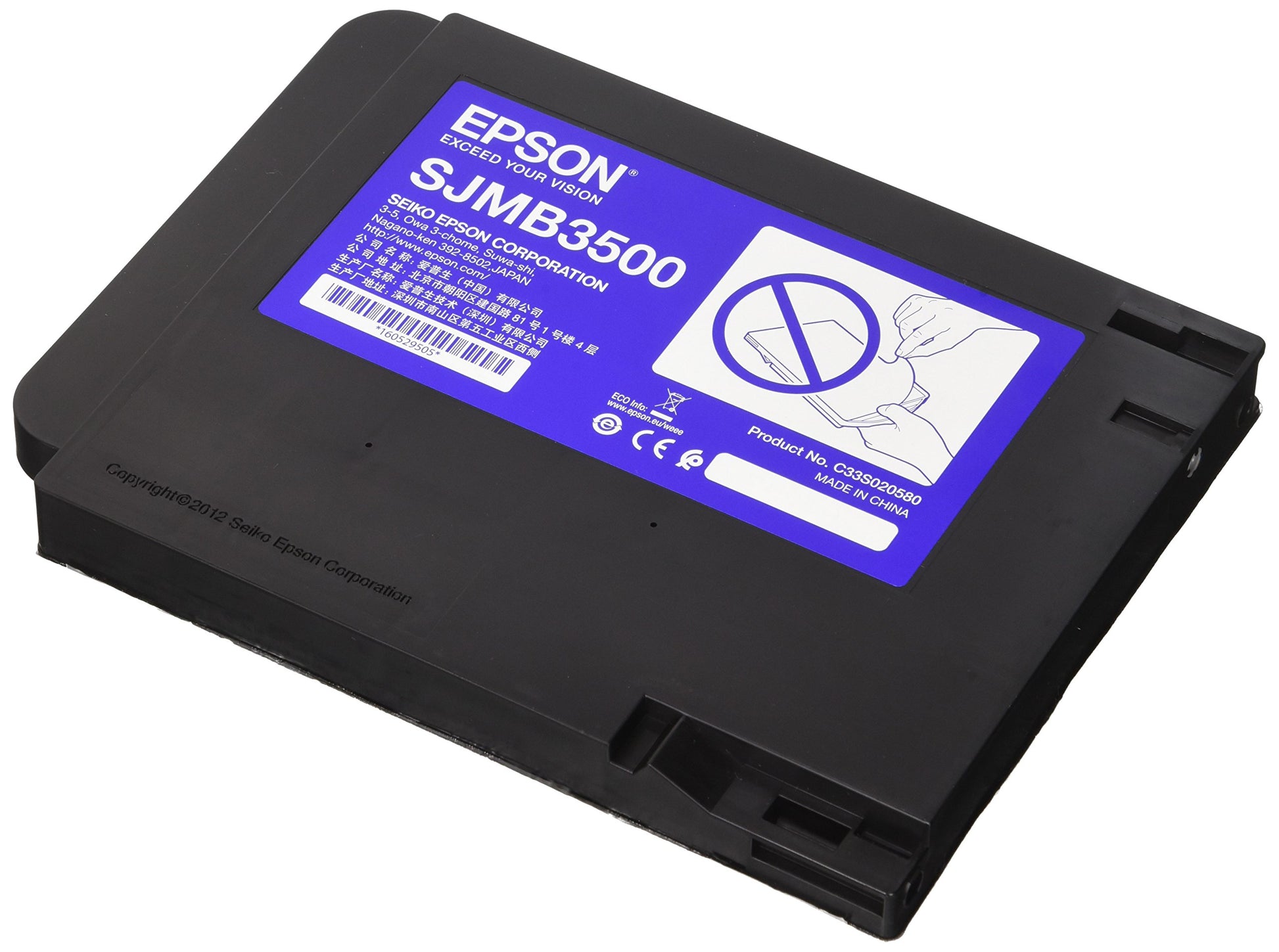 Epson C33S020580 - Original ink cartridge, high-quality printing, compatible with select Epson printers.
