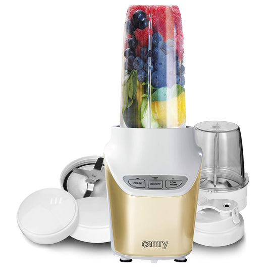 Camry CR 4071 Blenderis Personīgais – Jaudīgs Nutri, daudzkrāsains dizains, ideāls smoothie un kokteiļu pagatavošanai.