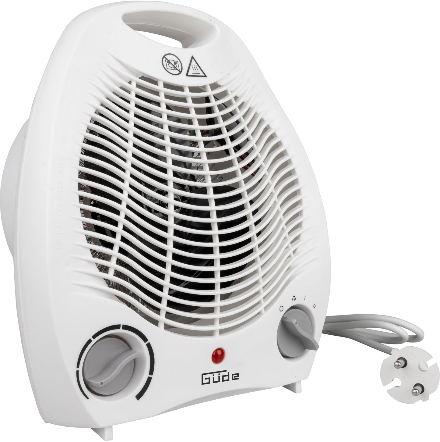 Siltuma ventilators Güde 85175 GH 2000, 2000 W, 2 režīmi (1000/2000 W), ventilatora funkcija, termostats, aizsardzība pret pārkaršanu un apgāšanos
