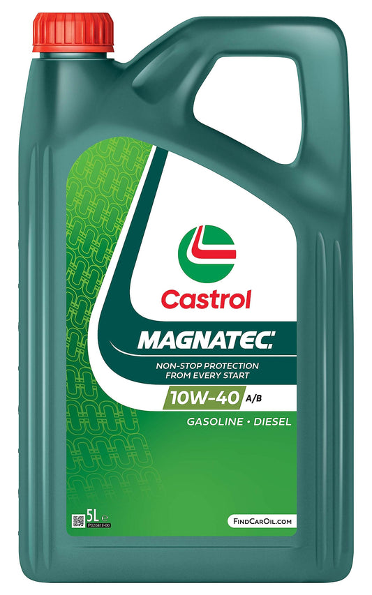 Castrol MAGNATEC 10W-40 A/B dzinēja eļļa, 5L