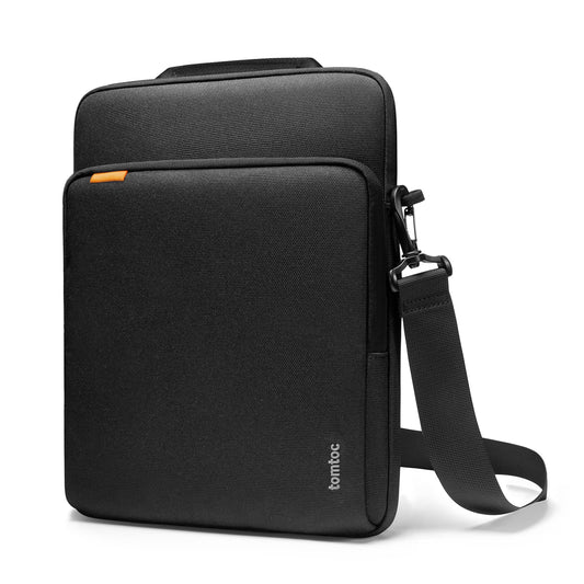 Laptopu somas tomtoc 360° Schutz korpuss 16 Zoll MacBook Pro M5 Pro/Max (2026) A3428 A3429, M4, premium triecienizturīga pilna aizsardzība, ūdensizturīga pleca soma ar vietu lādētājam