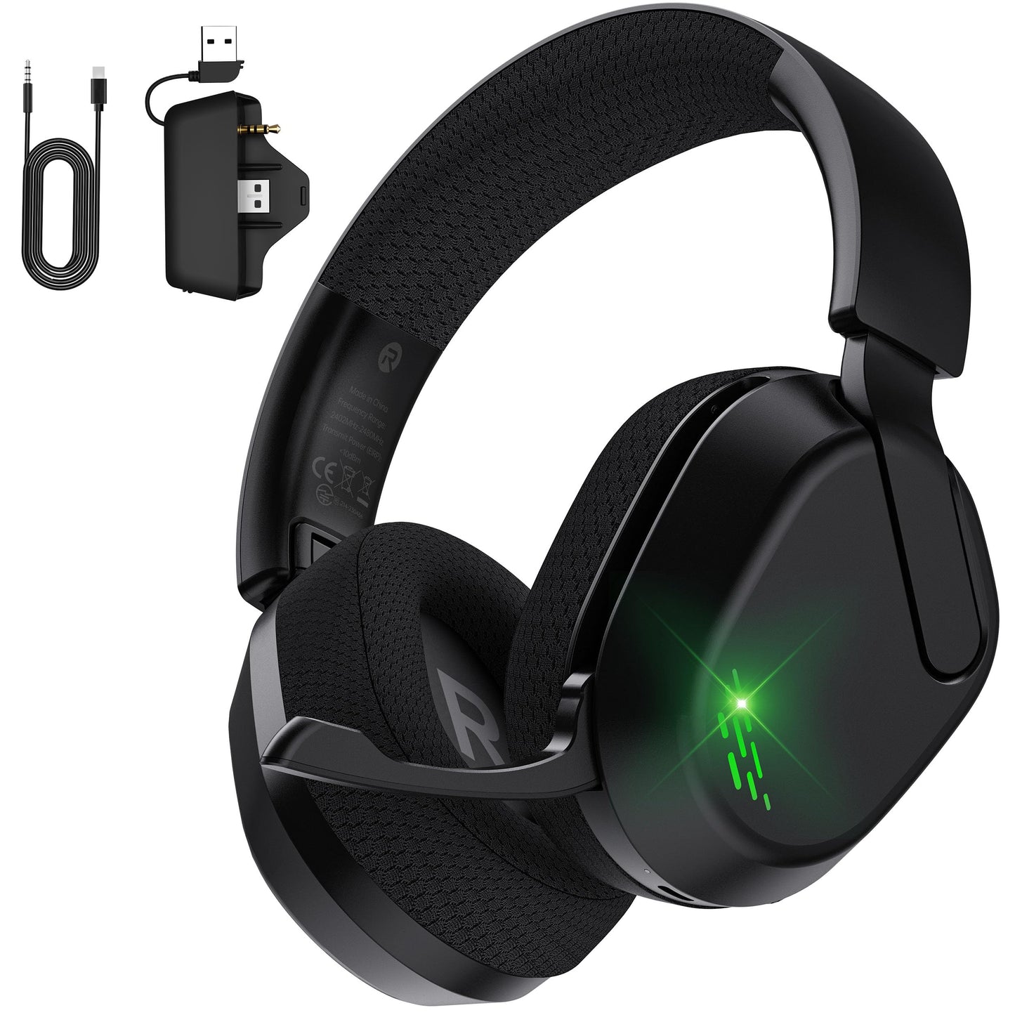 Bezvadu gaming austiņas Gvyugke Xbox Series X|S, Xbox One, PS5, PC, Mac