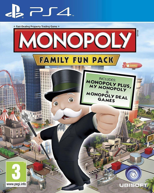 Monopoly Ģimenes izklaides komplekts PS4