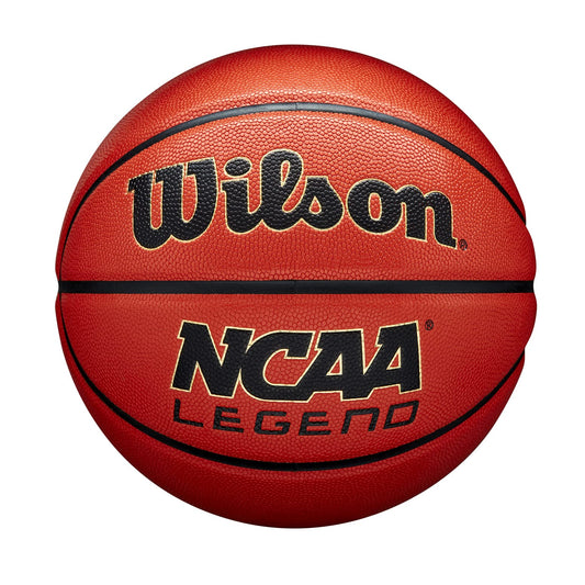 Basketbola bumba Wilson NCAA Legend, kompozītmateriāla āda, lietošanai iekštelpās un ārā