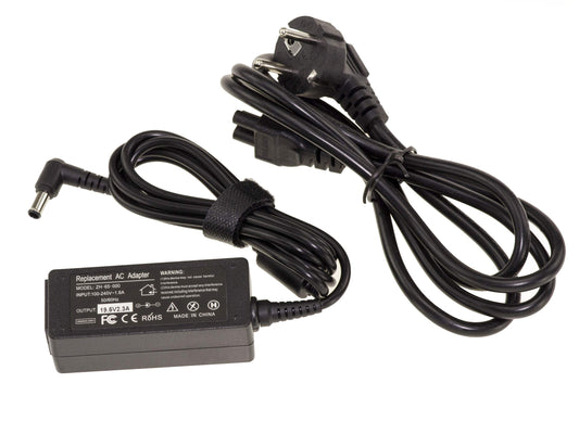 KALEA-INFORMATIQUE barošanas bloks klēpjdatoram 19.5V 2.3A, 4.4x6.5mm, saderīgs ar VGP-AC19V69, VGP-AC19V67, VGP-AC19V68.