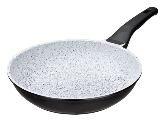 GSW Ceramica Stone panna - keramikas pārklājums, daudzkrāsaina, 28 cm, ideāla cepšanai un sautēšanai.