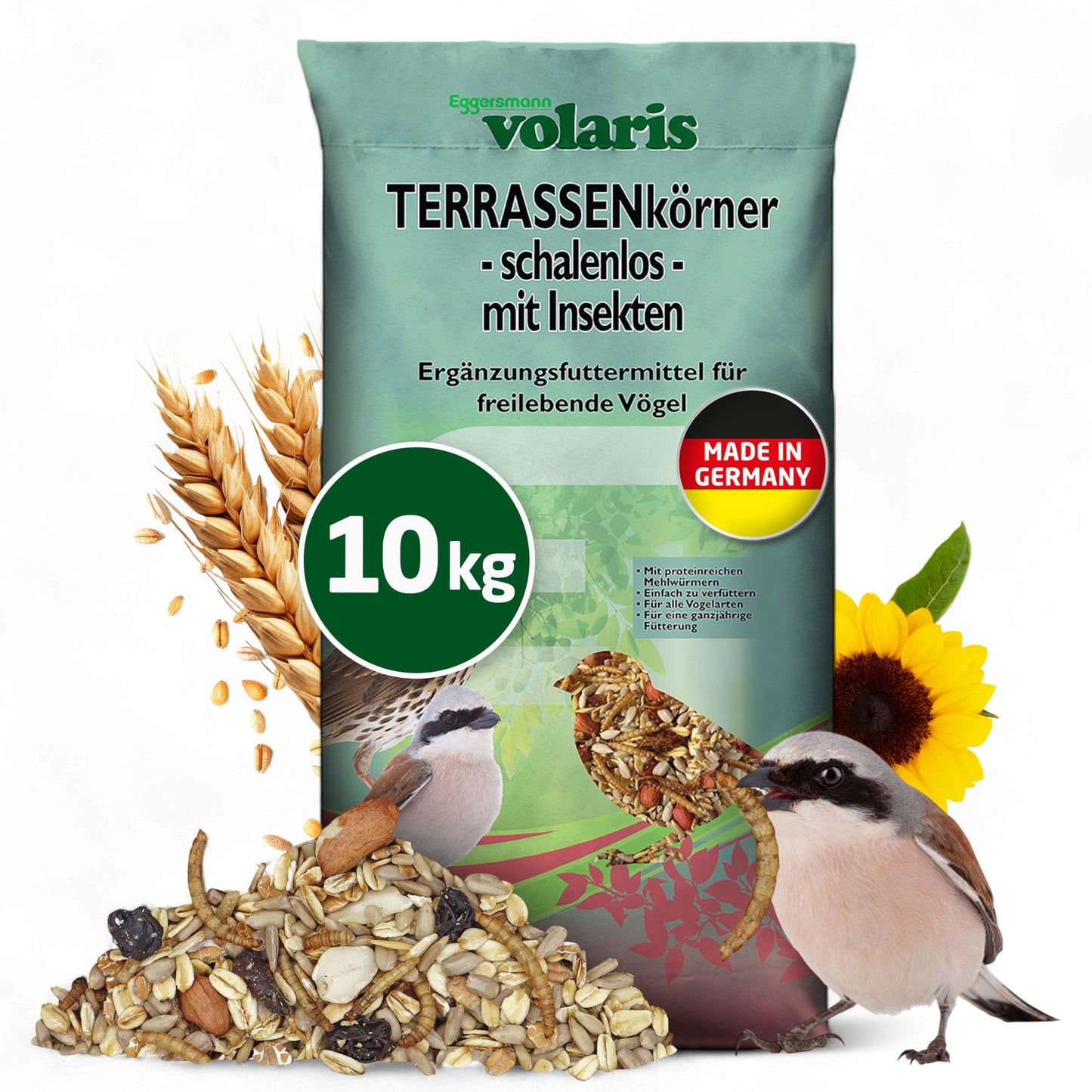 Eggersmann volaris terases graudi ar insektiem 10 kg