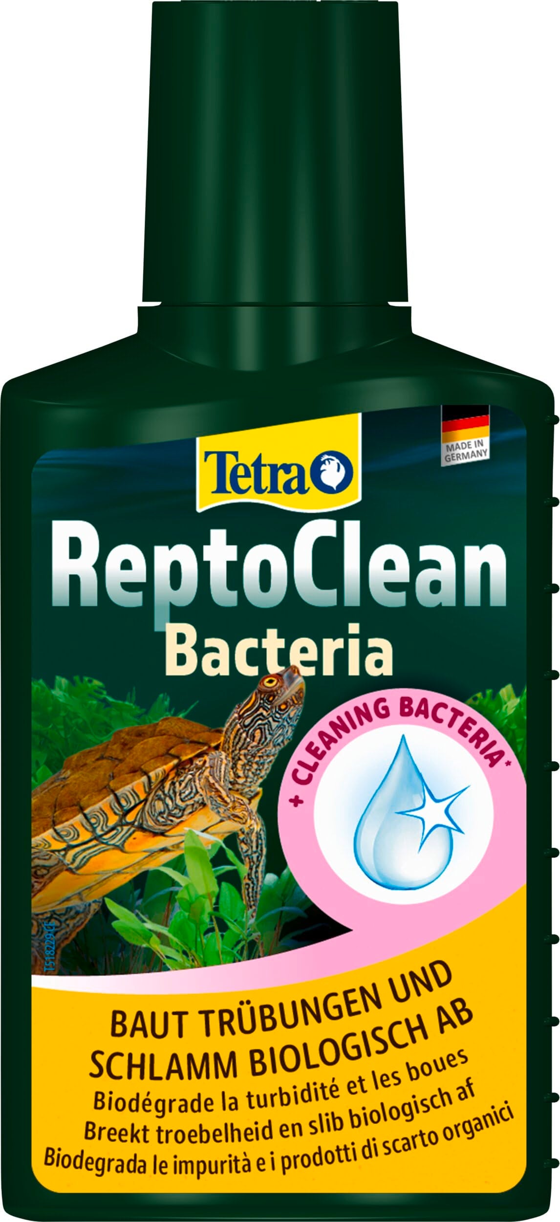 Tetra ReptoClean ūdens kondicionieris - tīram un veselīgam ūdenim akvaterrārijos, 100 ml pudele