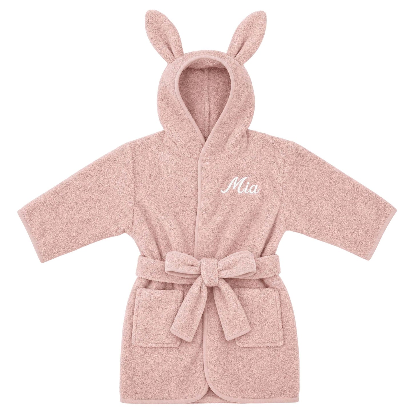 Bērnu peldmētelis ar vārdu Kidsmood, personalizēts bērnu halāts ar kapuci, izšūts, 100% kokvilnas frotē, dāvana jaundzimušajam, kristībām un dzimšanas dienai, meitenēm un zēniem, mazs (1-3 gadi)
