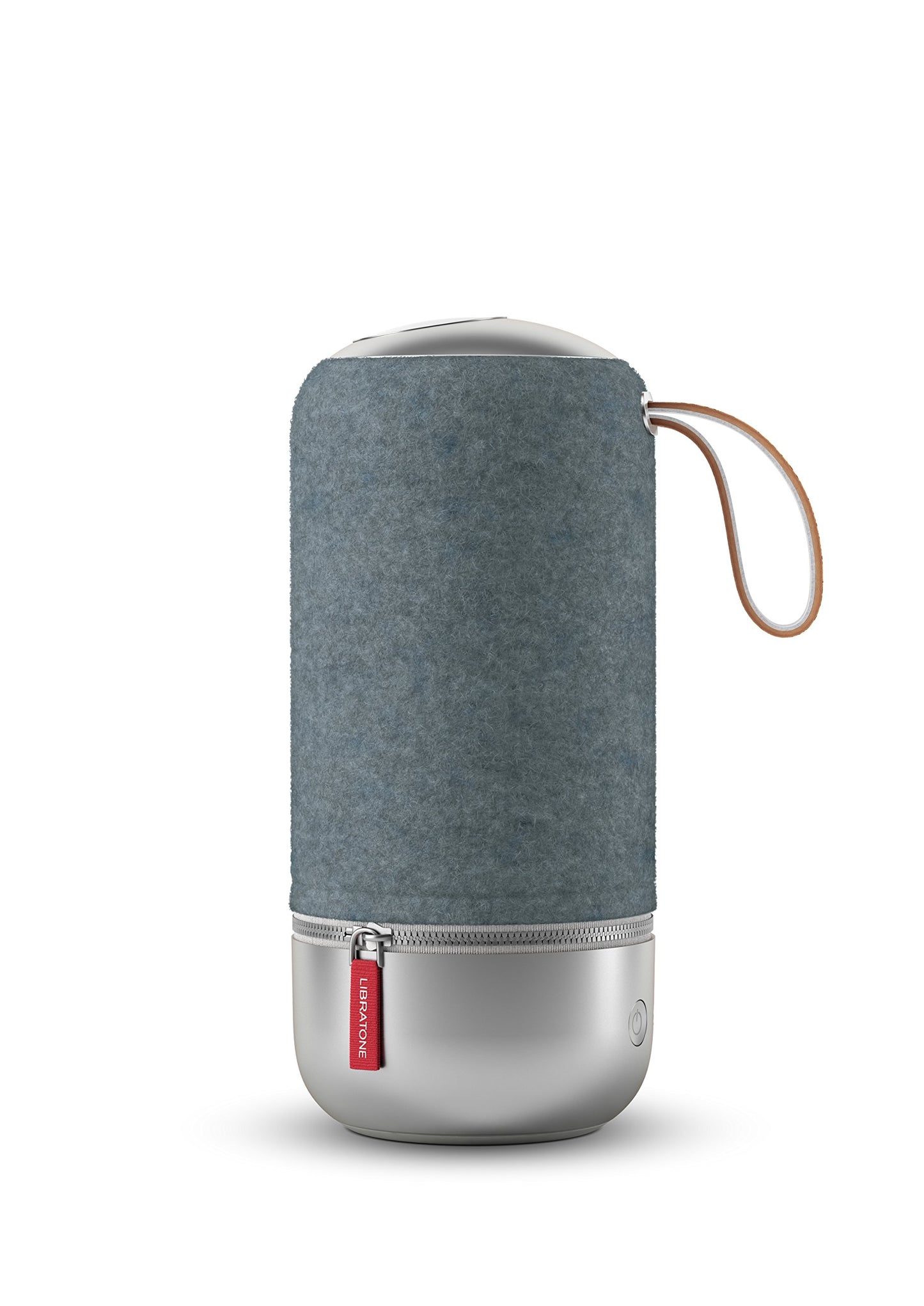Libratone ZIPP MINI Kopenhāgenas izdevums bezvadu skaļrunis (360° skaņa, WiFi, Bluetooth, MultiRoom, Airplay 2, Spotify Connect, 10 stundu akumulators) tērauda zils