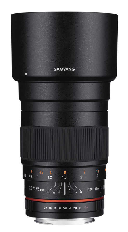 Samyang 135 mm f/2.0 ED UMC teleobjektīvs Canon EF digitālajām SLR kamerām