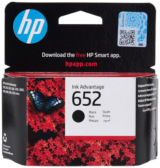 HP F6V25AE ink cartridge, black - high-quality print, reliable performance, compatible with HP printers