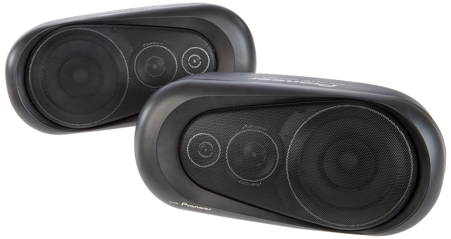 9. Pioneer 3-ceļu sistēmas auto uzbūves skaļruņi 60 W melns TS-X150
