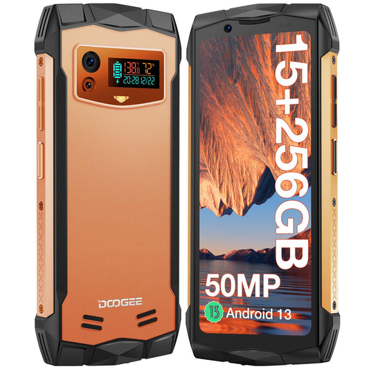 DOOGEE S58 Pro - 5.71" display, 4G, 6GB RAM, 64GB storage, triple 16MP camera, 5180mAh battery, rugged, waterproof, NFC, face recognition.