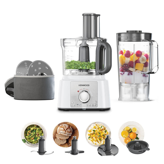 Kenwood virtuves kombains Cucina Kenwood FDP65450WH, balts