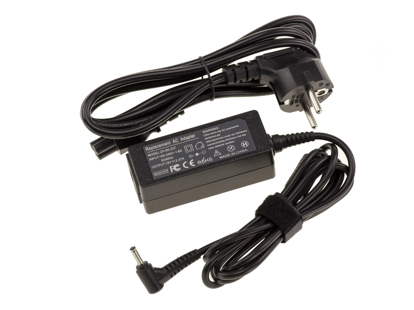 KALEA-INFORMATIQUE barošanas bloks klēpjdatoriem 19V 2.37A, 1.35x4mm savienojums, saderīgs ar Asus UX21 UX31.