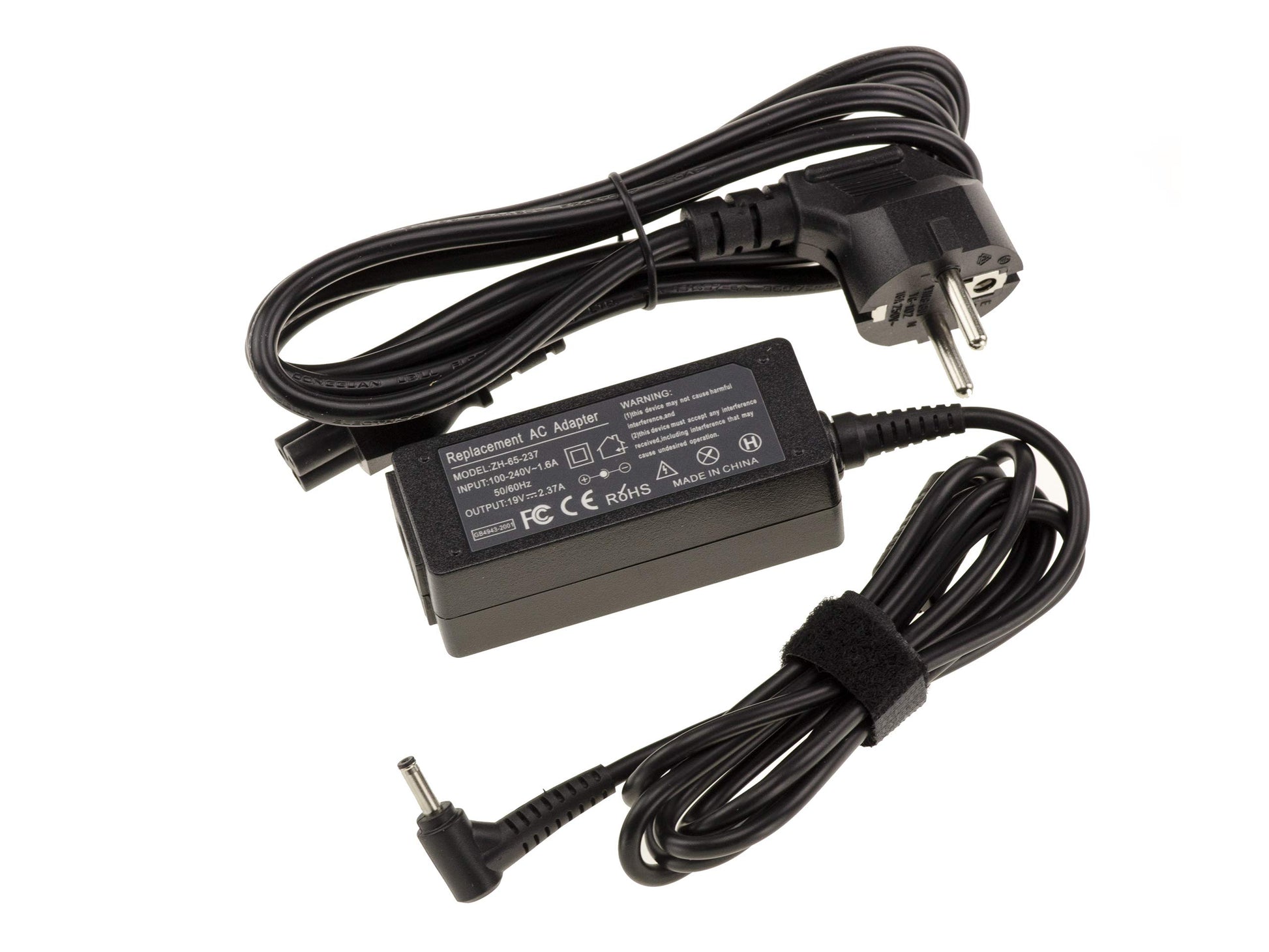 KALEA-INFORMATIQUE barošanas bloks klēpjdatoriem 19V 2.37A, 1.35x4mm savienojums, saderīgs ar Asus UX21 UX31.