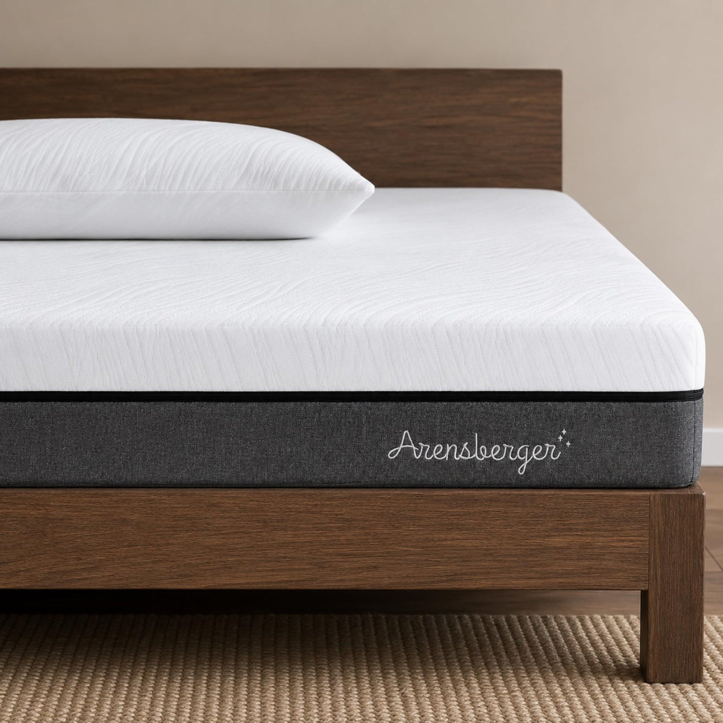 Matracis 140x200 cm Arensberger SARA | 16 cm augsts | NANOCELL® gēla putas | vidēji ciets H3 | mazgājams 60°C | Öko-Tex sertificēts