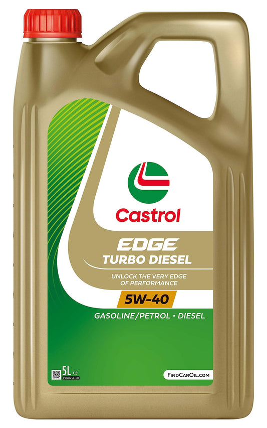 Motoreļļa Castrol EDGE Turbo Diesel 5W-40, 5 L