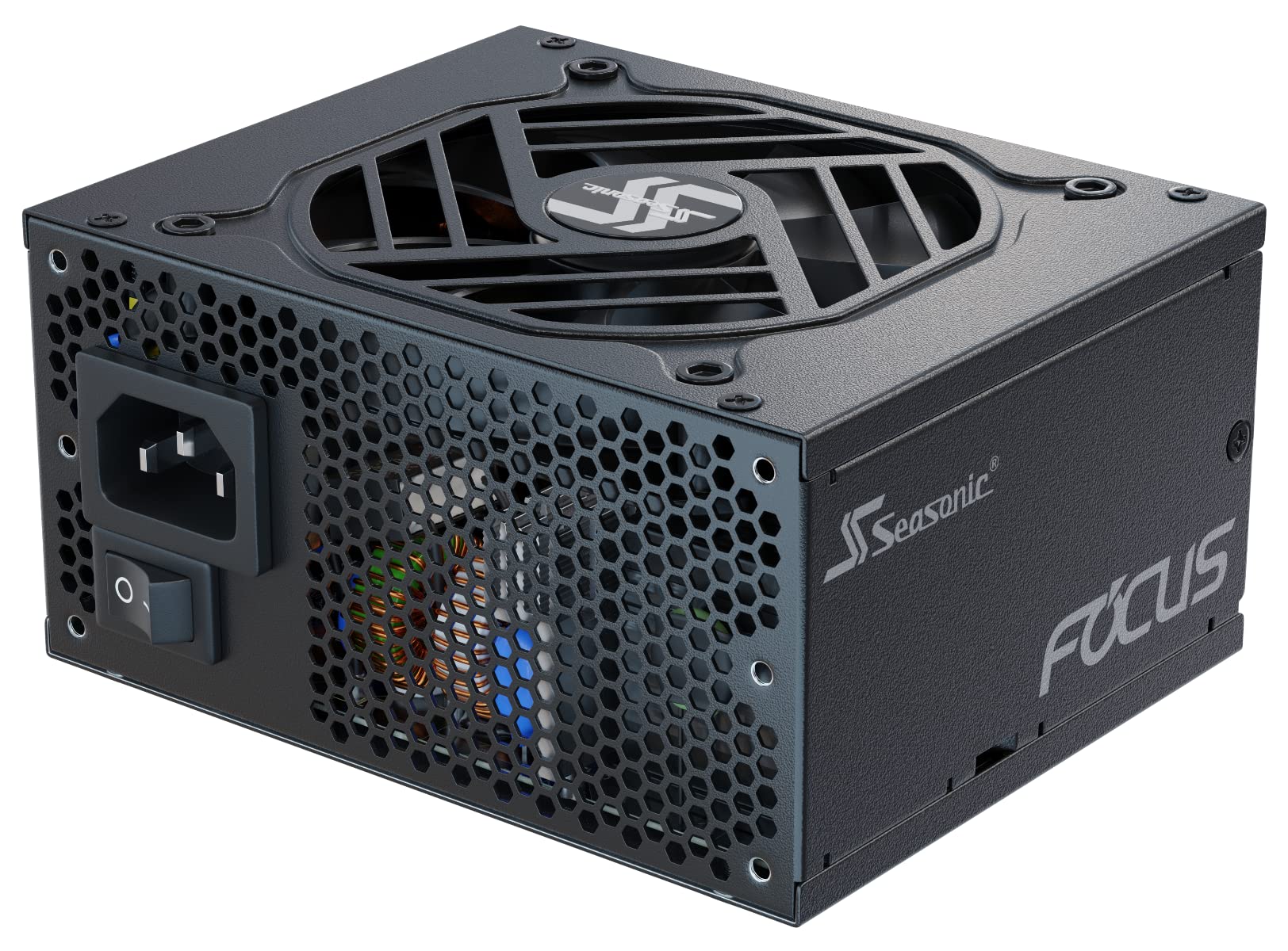 Seasonic FOCUS-SPX-650 - 650W modular power supply, 80+ Platinum efficiency, compact design for optimal performance.
