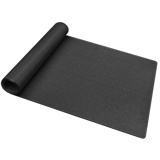 Bodenschutzmatte sportam un fitnesa iekārtām innhom, augsta blīvuma PVC, 200 x 90 cm x 6 mm, grīdas paklājs zem skrejceliņa, eliptiskā trenažiera un Peloton velosipēda paklājs
