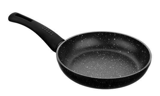 Monix cepamā panna - metāla, tumši pelēka/antracīta, 28 cm, ideāla cepšanai un sautēšanai.