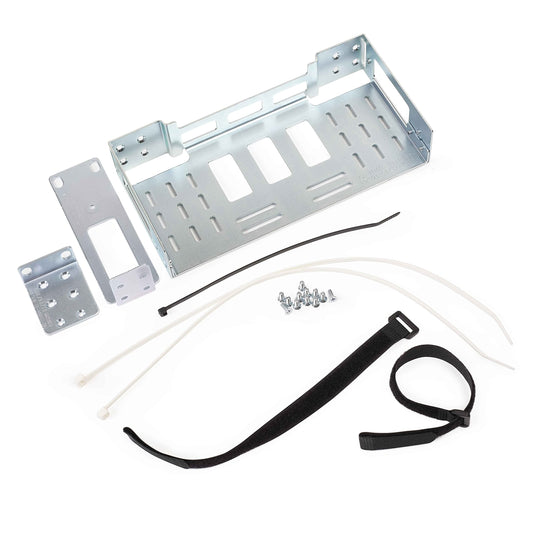 Cisco Systems 1100 stenda/uz sienas montāžas komplekts visiem Integrated Service Router 111X sērijas modeļiem, 1 gada ierobežotas garantijas (ACS-1100-RM-19=)