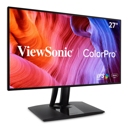 Viewsonic ColorPro VP2768A - 27" WQHD IPS monitor, Delta E<2, 100% sRGB, USB-C, height adjustable, 5-year exchange service.