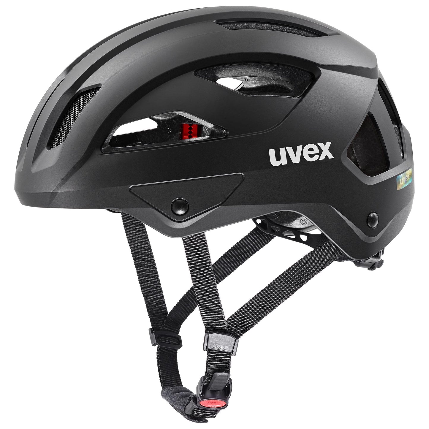 uvex Stride velosipēda ķivere, Black matt, 56-59 cm
