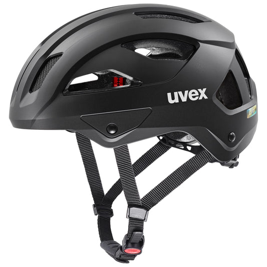 uvex Stride velosipēda ķivere, Black matt, 56-59 cm