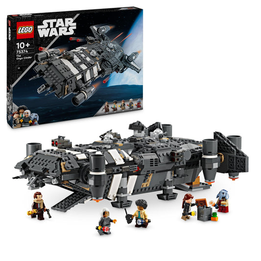 LEGO Zvaigžņu kari: Skeletu apkalpe - Oniksa pelni, būvējamais kuģis ar 5 personāžiem, dāvana faniem no 10 gadiem.