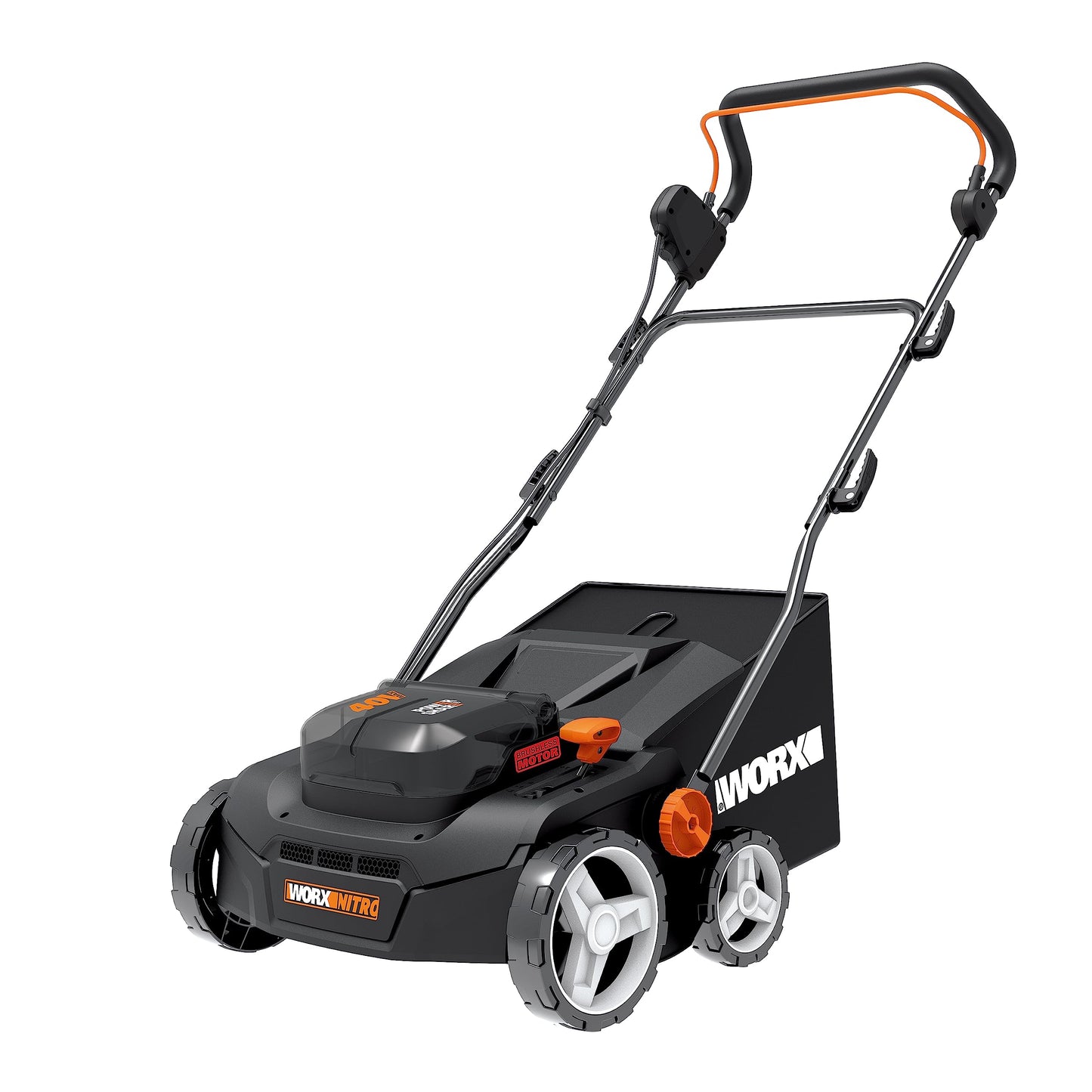 Akumulatora vertikulators un zāliena aerators WORX WG855E.9, bez akumulatora un lādētāja